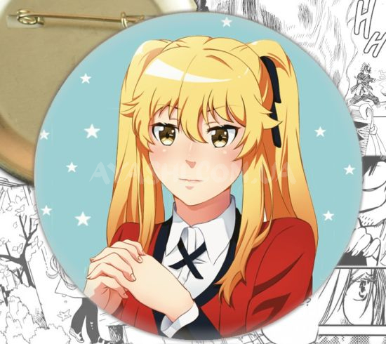 Значок Kakegurui  001295 Значок Kakegurui  001295