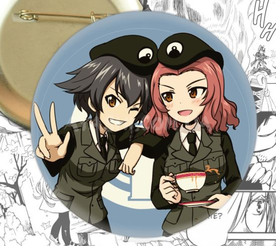 Значок Girls und Panzer 001370 Значок Girls und Panzer 001370