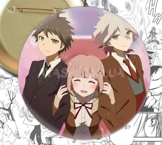 Значок Danganronpa 001401 Значок Danganronpa 001401