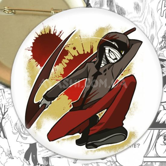 Значок Satsuriku no Tenshi 001433 Значок Satsuriku no Tenshi 001433