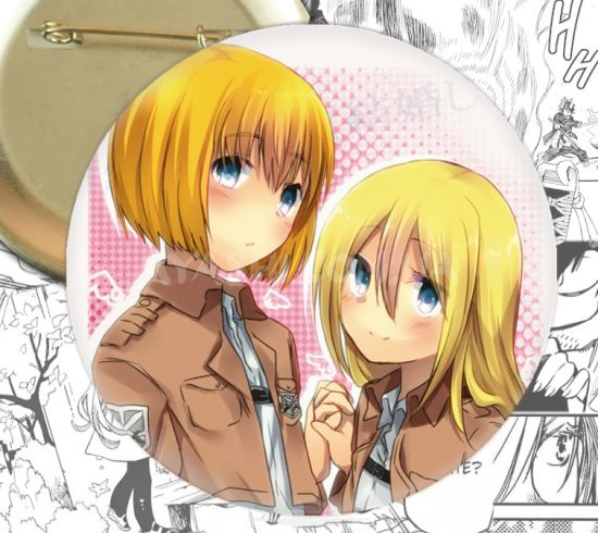 Значок Attack on Titan 001519 Значок Attack on Titan 001519