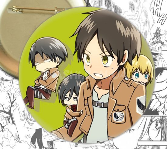 Значок Attack on Titan 001520 Значок Attack on Titan 001520