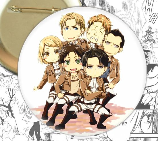 Значок Attack on Titan 001535 Значок Attack on Titan 001535