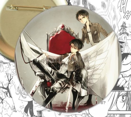 Значок Attack on Titan 001536 Значок Attack on Titan 001536