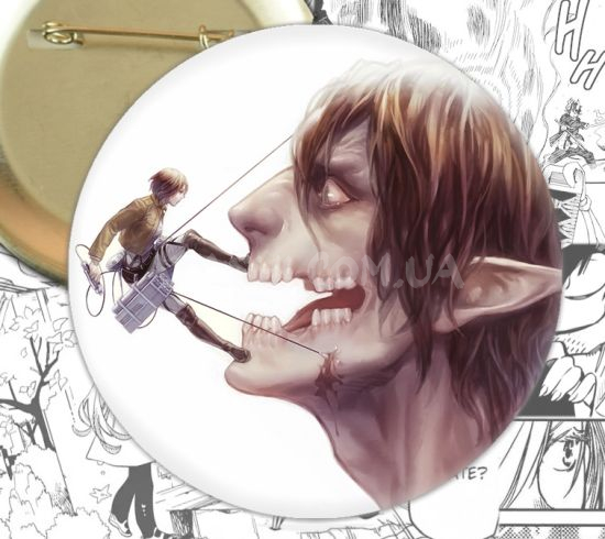 Значок Attack on Titan 001539 Значок Attack on Titan 001539