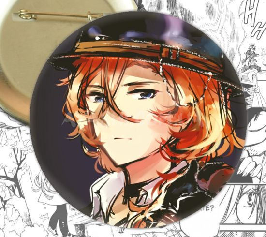 Значок Bungo Stray Dogs 001547 Значок Bungo Stray Dogs 001547