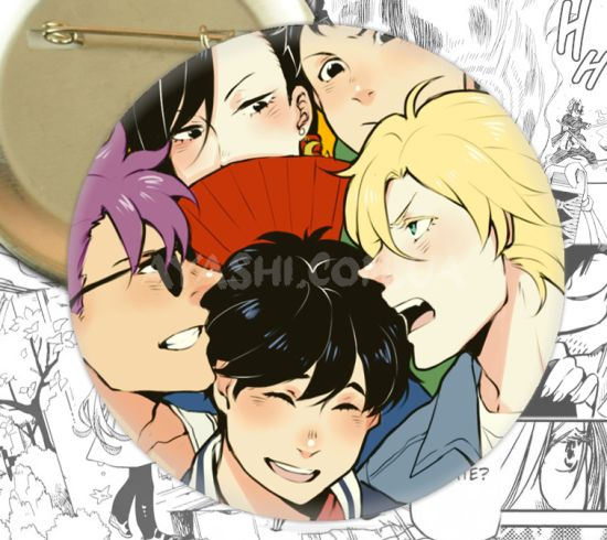 Значок Banana Fish 001598 Значок Banana Fish 001598