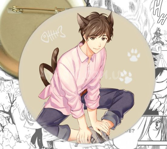 Значок Banana Fish 001574 Значок Banana Fish 001574