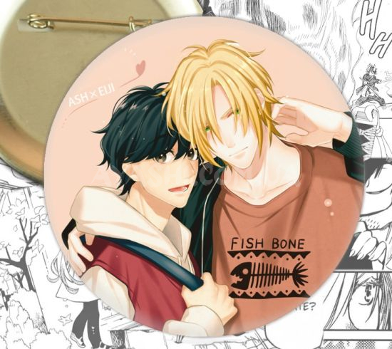 Значок Banana Fish 001577 Значок Banana Fish 001577