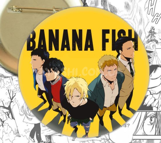 Значок Banana Fish 001587 Значок Banana Fish 001587