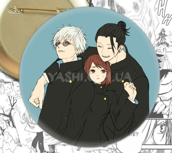 Значок Jujutsu Kaisen 001682 Значок Jujutsu Kaisen 001682