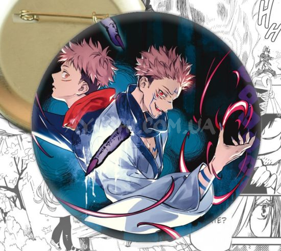 Значок Jujutsu Kaisen 001704 Значок Jujutsu Kaisen 001704