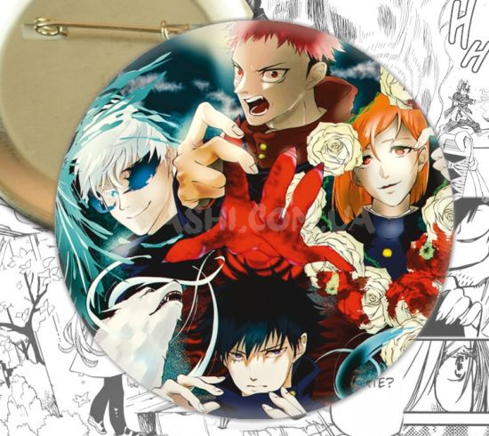 Значок Jujutsu Kaisen 001724 Значок Jujutsu Kaisen 001724