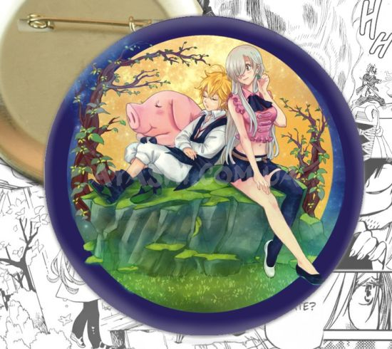 Значок Seven Deadly Sins 001854 Значок Seven Deadly Sins 001854