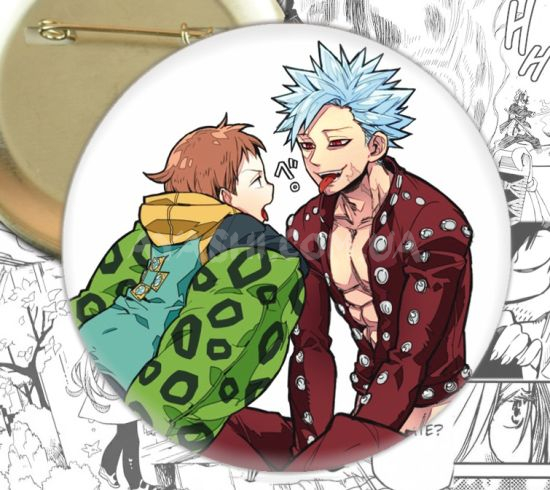 Значок Seven Deadly Sins 001855 Значок Seven Deadly Sins 001855