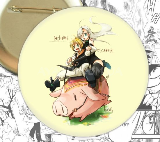 Значок Seven Deadly Sins 001859 Значок Seven Deadly Sins 001859