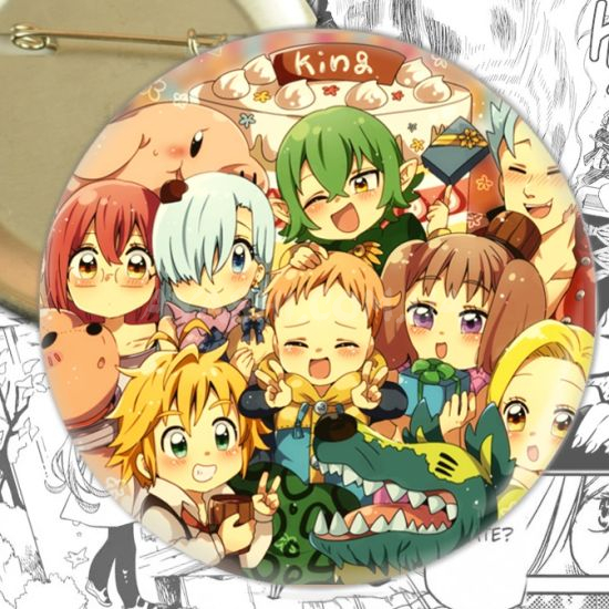 Значок Seven Deadly Sins 001875 Значок Seven Deadly Sins 001875