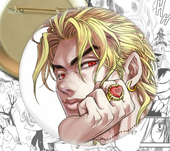 Значок Jojo's Bizarre Adventure 001910 Значок Jojo's Bizarre Adventure 001910