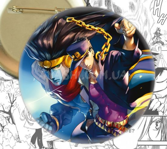 Значок Jojo's Bizarre Adventure 001928 Значок Jojo's Bizarre Adventure 001928