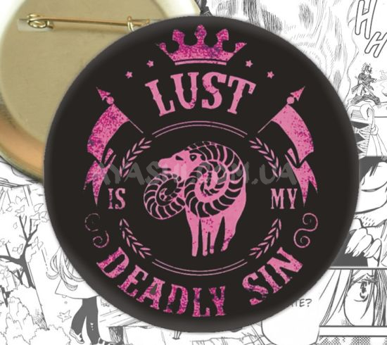 Значок Seven Deadly Sins 001930 Значок Seven Deadly Sins 001930