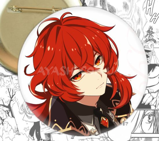 Значок Genshin Impact 001972 Значок Genshin Impact 001972