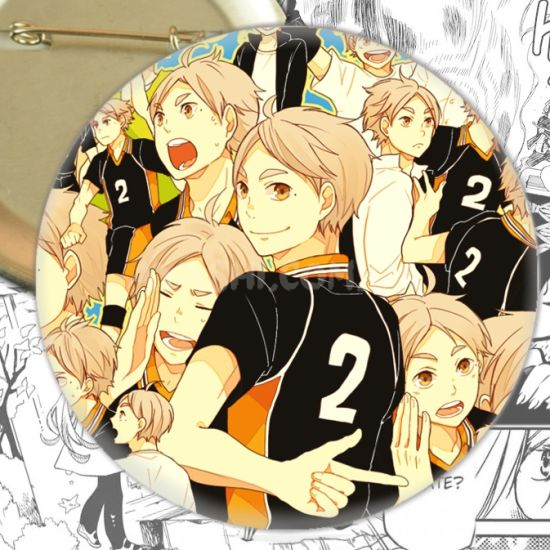 Значок Haikyuu!! 001989 Значок Haikyuu!! 001989
