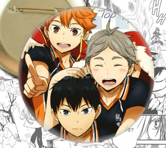 Значок Haikyuu!! 001999 Значок Haikyuu!! 001999