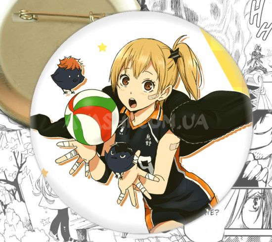 Значок Haikyuu!! 002007 Значок Haikyuu!! 002007