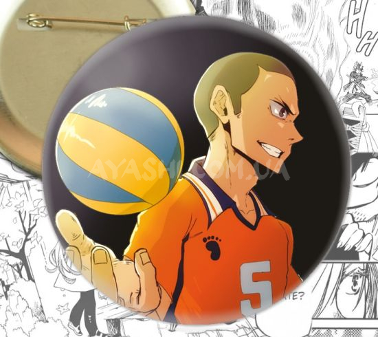 Значок Haikyuu!! 002029 Значок Haikyuu!! 002029