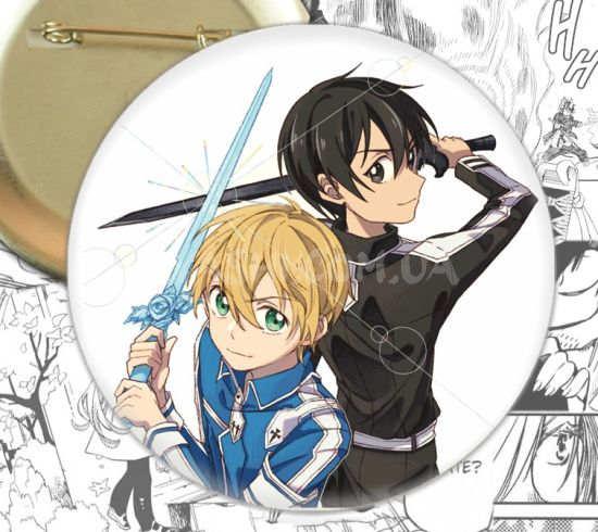 Значок Sword Art Online 002154 Значок Sword Art Online 002154