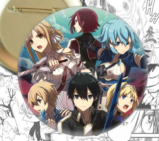 Значок Sword Art Online 002160 Значок Sword Art Online 002160