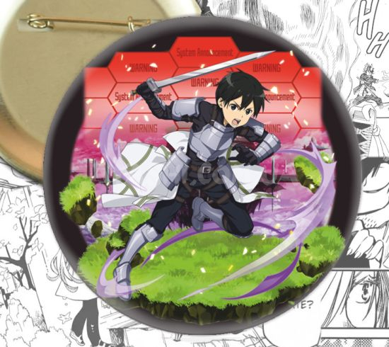 Значок Sword Art Online 002184 Значок Sword Art Online 002184