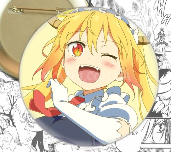 Значок Kobayashi-san Chi no Maid Dragon 002239 Значок Kobayashi-san Chi no Maid Dragon 002239