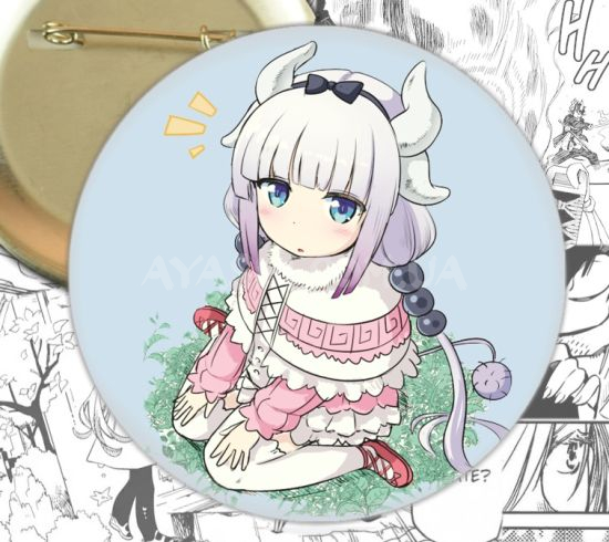 Значок Kobayashi-san Chi no Maid Dragon 002244 Значок Kobayashi-san Chi no Maid Dragon 002244