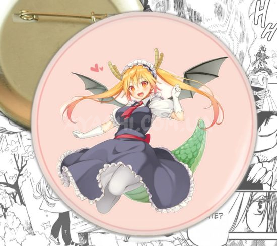 Значок Kobayashi-san Chi no Maid Dragon 002248 Значок Kobayashi-san Chi no Maid Dragon 002248