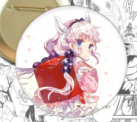 Значок Kobayashi-san Chi no Maid Dragon 002252 Значок Kobayashi-san Chi no Maid Dragon 002252