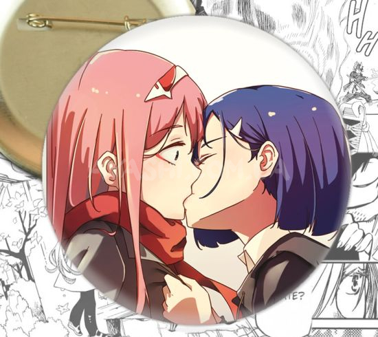 Значок Darling in the Franxx 002260 Значок Darling in the Franxx 002260