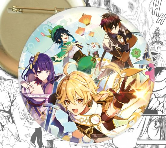 Значок Genshin Impact 002296 Значок Genshin Impact 002296