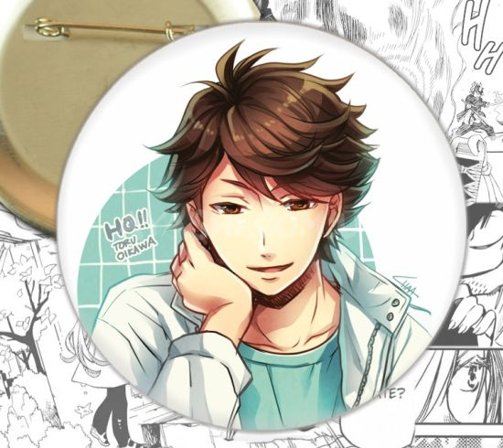 Значок Haikyuu!! 002366 Значок Haikyuu!! 002366