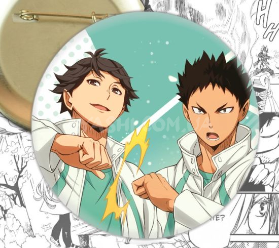 Значок Haikyuu!! 002368 Значок Haikyuu!! 002368