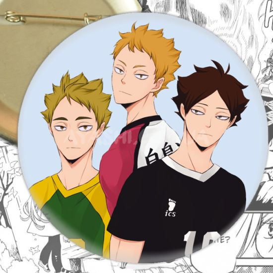 Значок Haikyuu!! 002380 Значок Haikyuu!! 002380