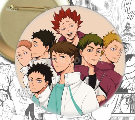 Значок Haikyuu!! 002383 Значок Haikyuu!! 002383