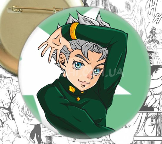 Значок Jojo's Bizarre Adventure 002435 Значок Jojo's Bizarre Adventure 002435