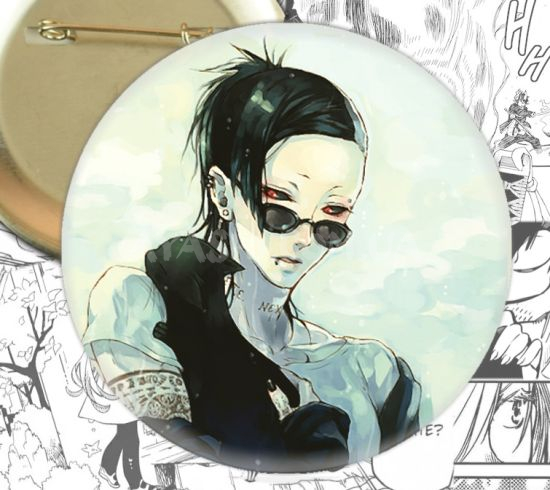 Значок Tokyo Ghoul 002456 Значок Tokyo Ghoul 002456