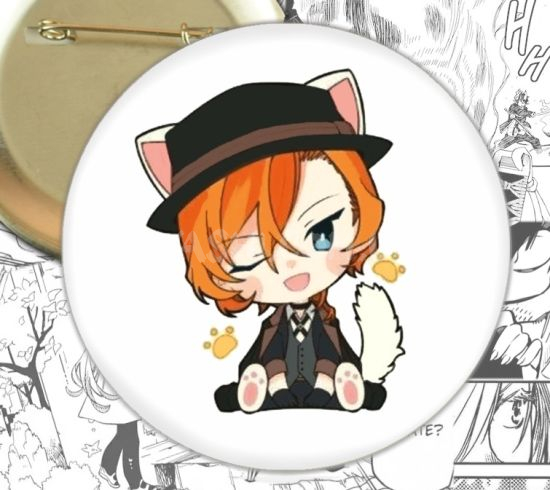 Значок Bungo Stray Dogs 002479 Значок Bungo Stray Dogs 002479