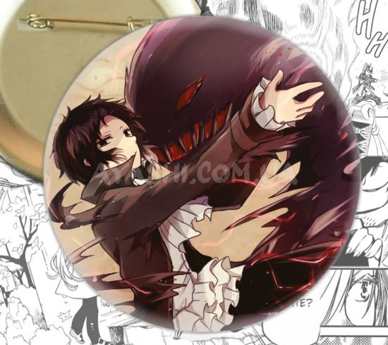 Значок Bungo Stray Dogs 002486 Значок Bungo Stray Dogs 002486