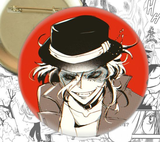 Значок Bungo Stray Dogs 002488 Значок Bungo Stray Dogs 002488