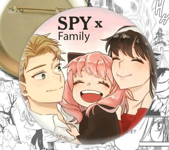 Значок Spy x Family 002528 Значок Spy x Family 002528