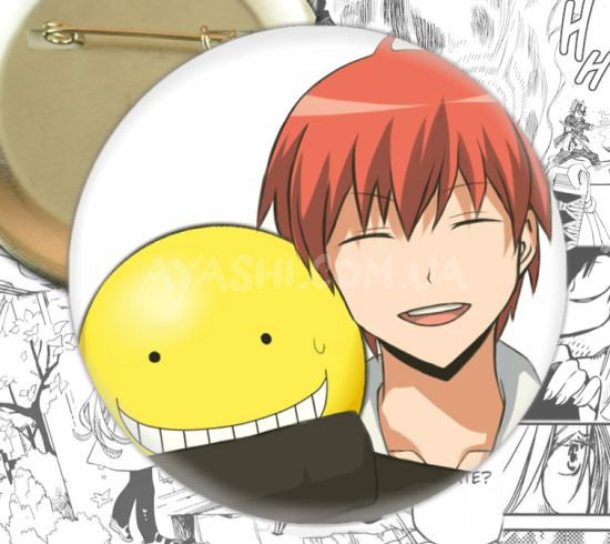 Значок Assassination Classroom 002554 Значок Assassination Classroom 002554