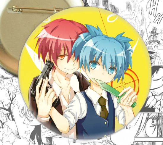 Значок Assassination Classroom 002553 Значок Assassination Classroom 002553